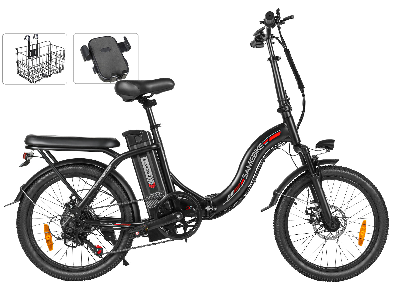 Samebike CY20 — Vélo électrique fat tire 20 pouces