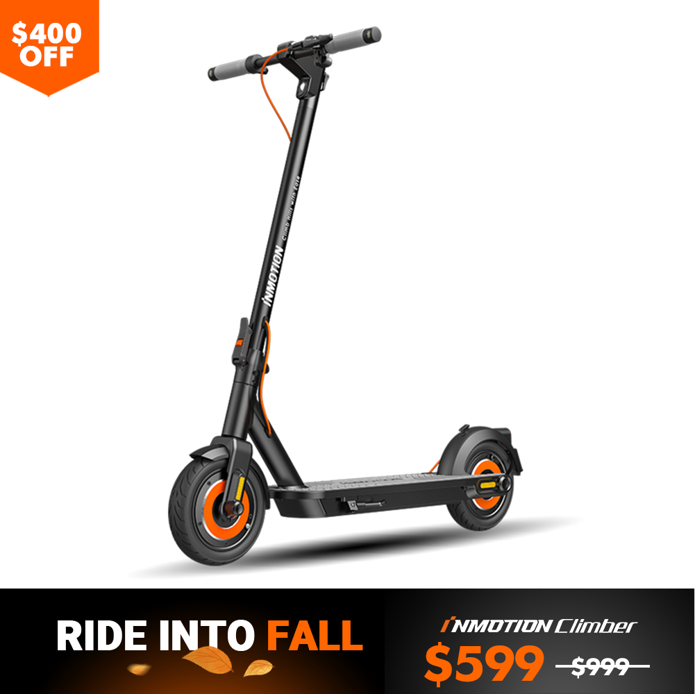 InMotion Climber — Trottinette électrique 1000W — 40 km autonomie