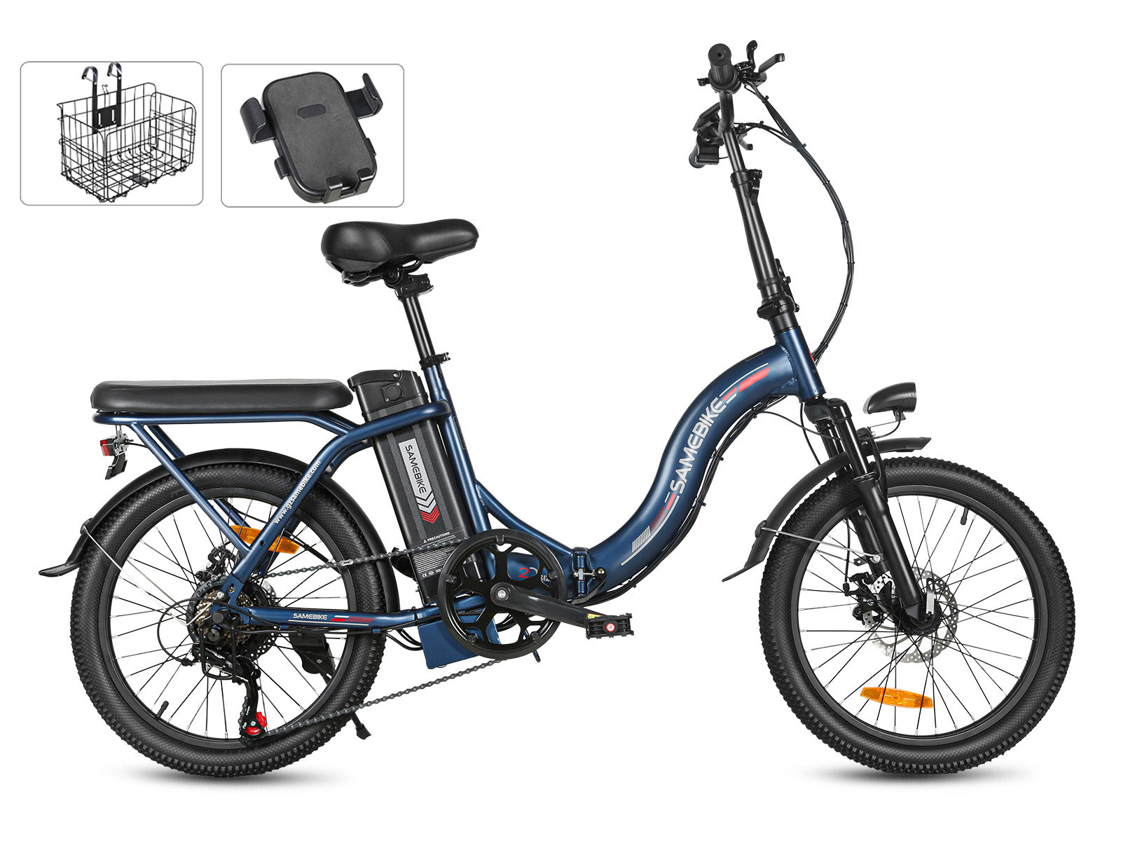 Samebike CY20 — Vélo électrique fat tire 20 pouces