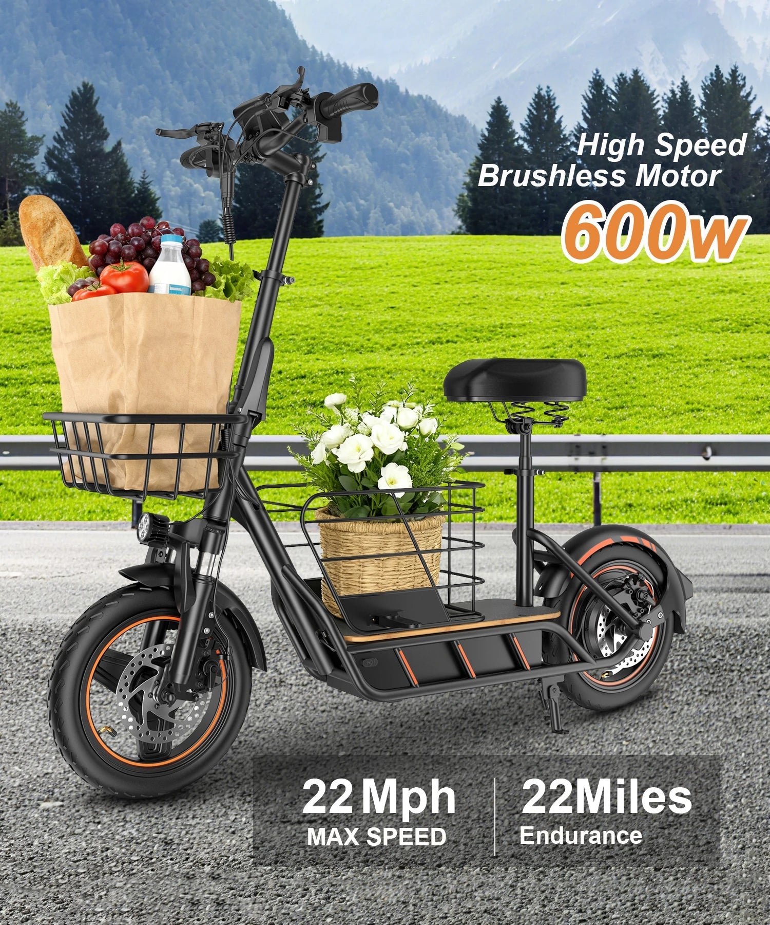 Scootidoo H14 trottinette electrique — vue 5