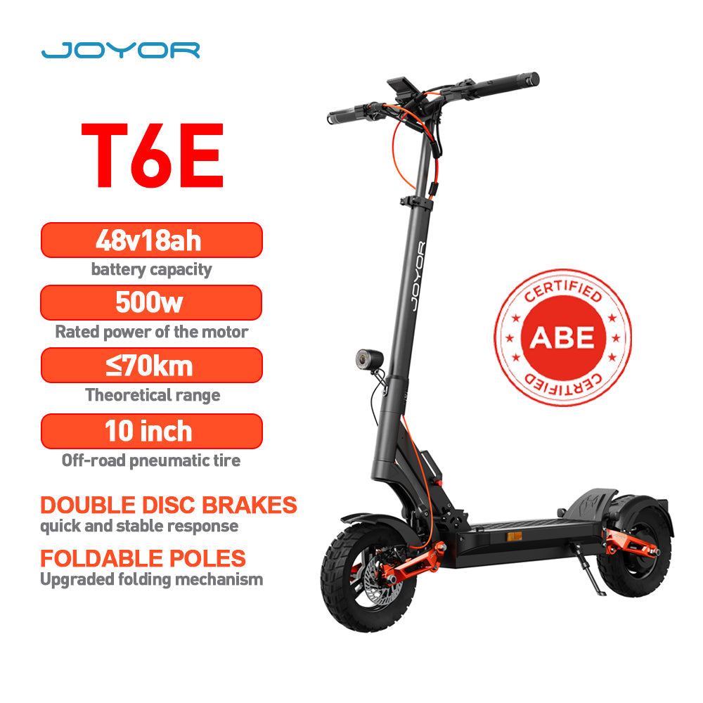 JOYOR T6E — Trottinette électrique ABE tout-terrain