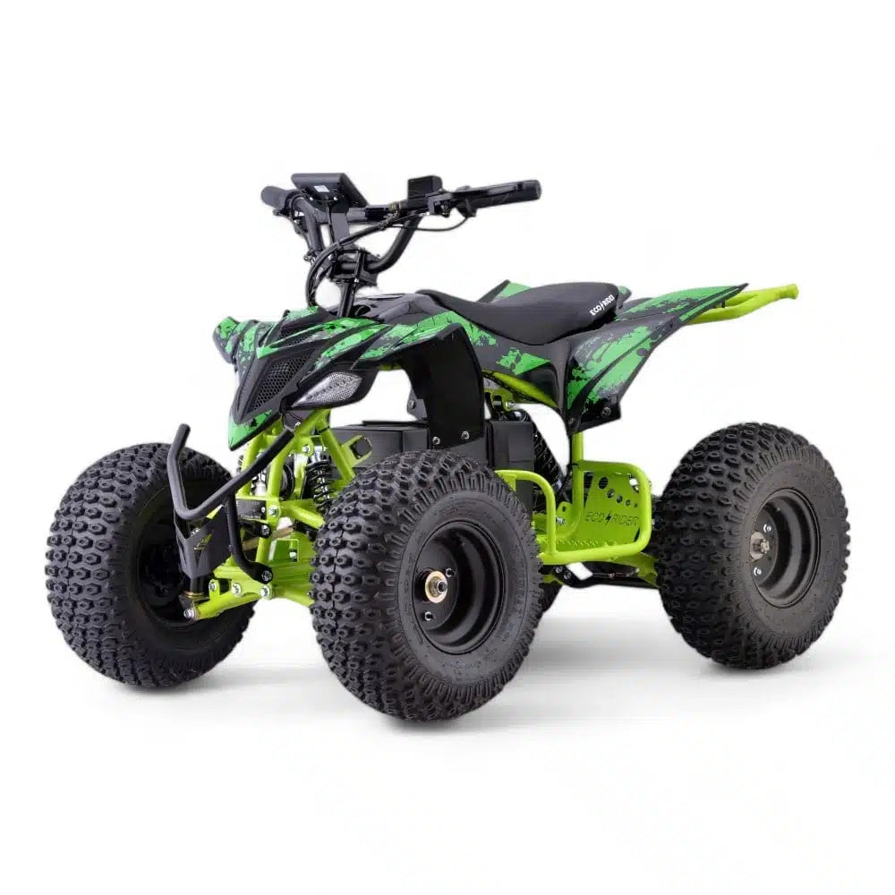 Eco-Rider Shredder 48 vert, vue avant gauche trois quarts