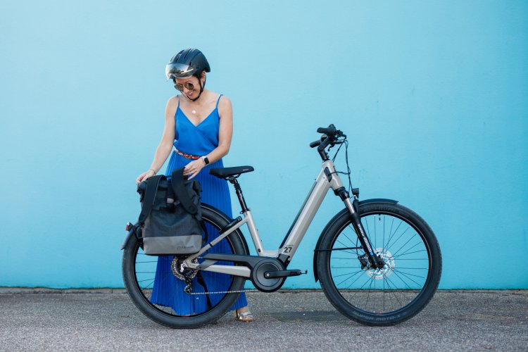 Moustache Mardi 27.4 — Vélo de ville électrique 250W Bosch Performance — 120 km autonomie