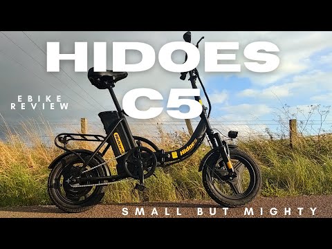 Vidéo de présentation et d’essai du vélo électrique pliant Hidoes C5