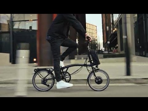 Vidéo officielle Brompton Electric P Line — présentation du vélo pliant électrique