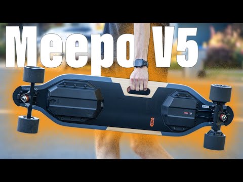 Vidéo de présentation et d’essai du skateboard électrique Meepo V5