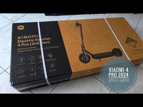 Déballage de la Xiaomi Electric Scooter 4 Pro (2nd Gen) — vidéo par Alex Ioannides