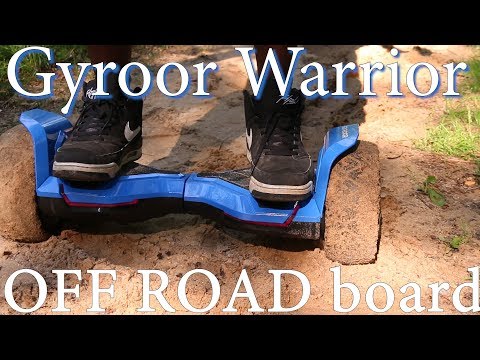 Démonstration du Gyroor Warrior G2 tout-terrain par DLX Willington