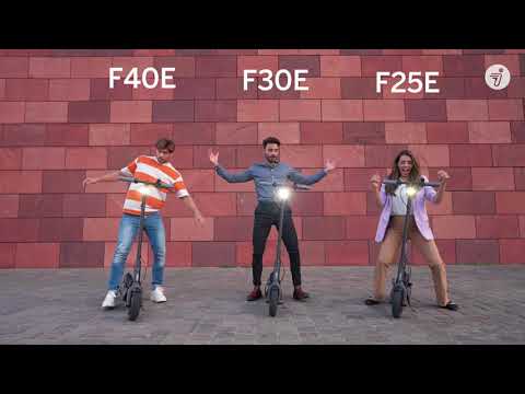 Vidéo officielle Segway-Ninebot de la série Ninebot KickScooter F en version E, incluant la F25E