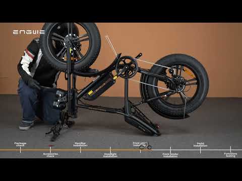 Vidéo officielle d’assemblage du vélo électrique ENGWE M20
