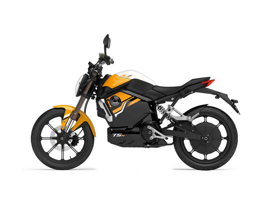 Super Soco TSx — Équivalent 125cc électrique 5 kW — 100 km autonomie