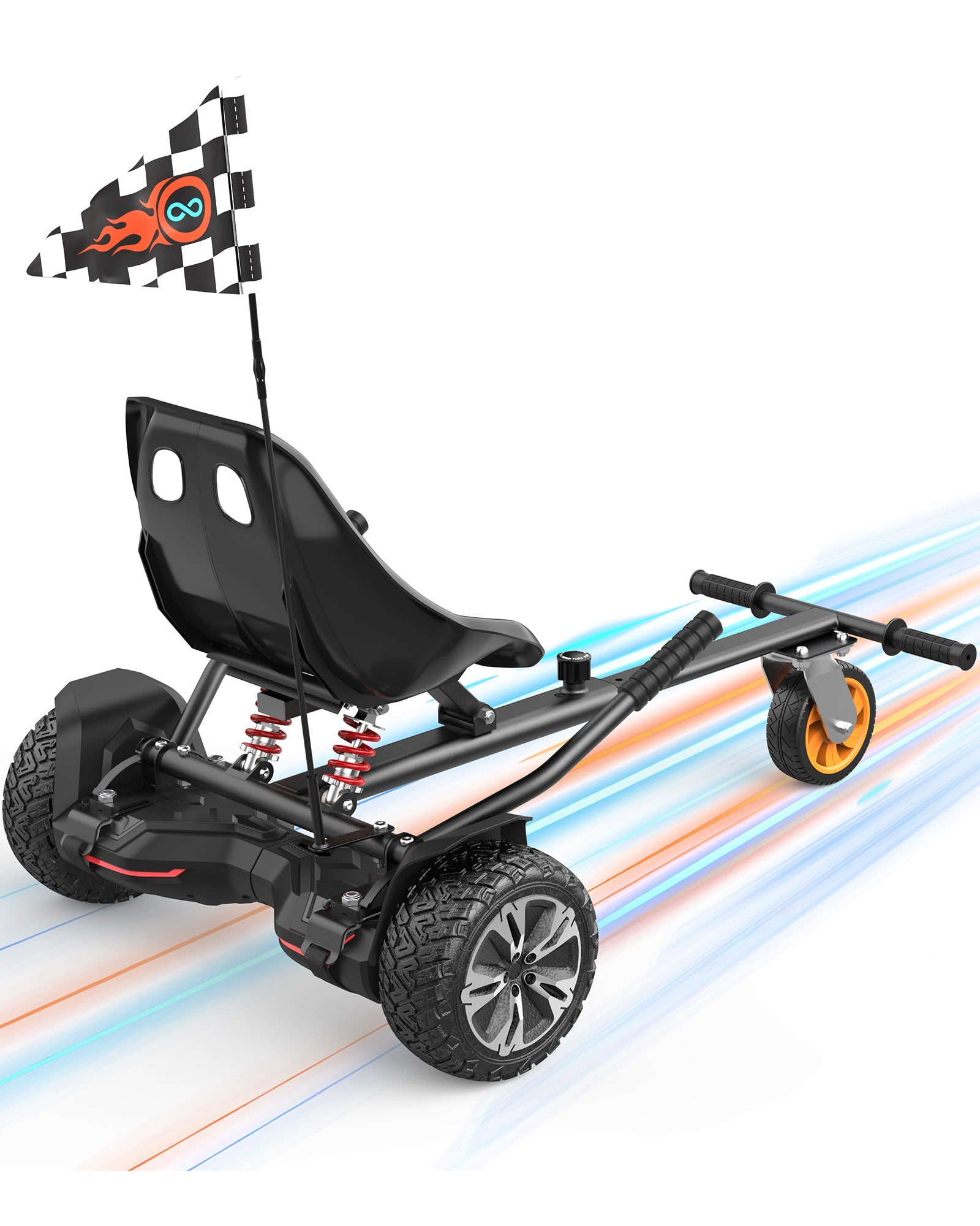 Hoverboard + Kart - Komplettes Hoverkart-Paket