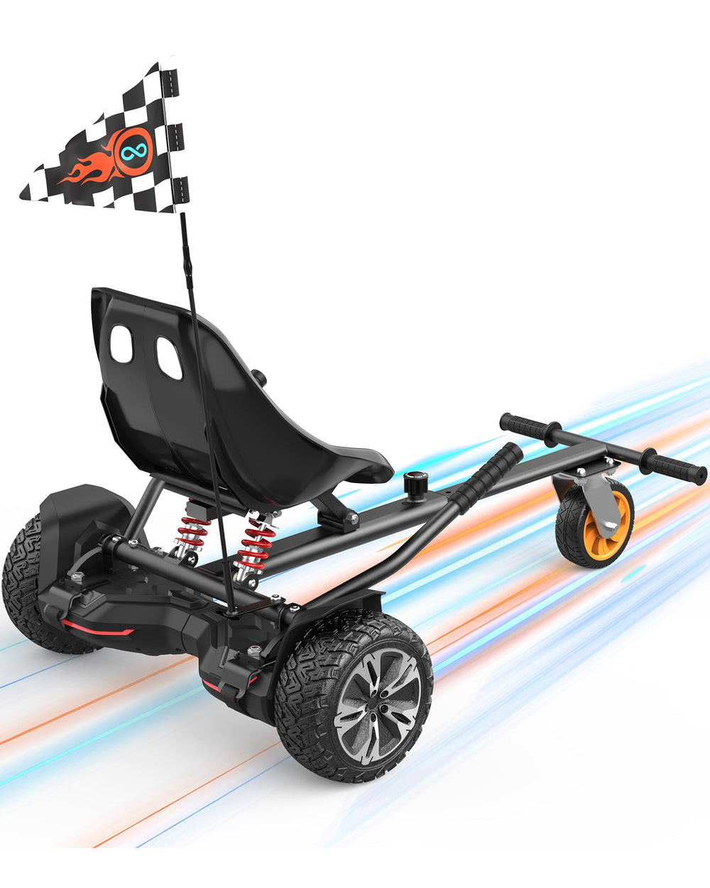 Gyroor G13 — Hoverboard 6.5 pouces LED - vue principale