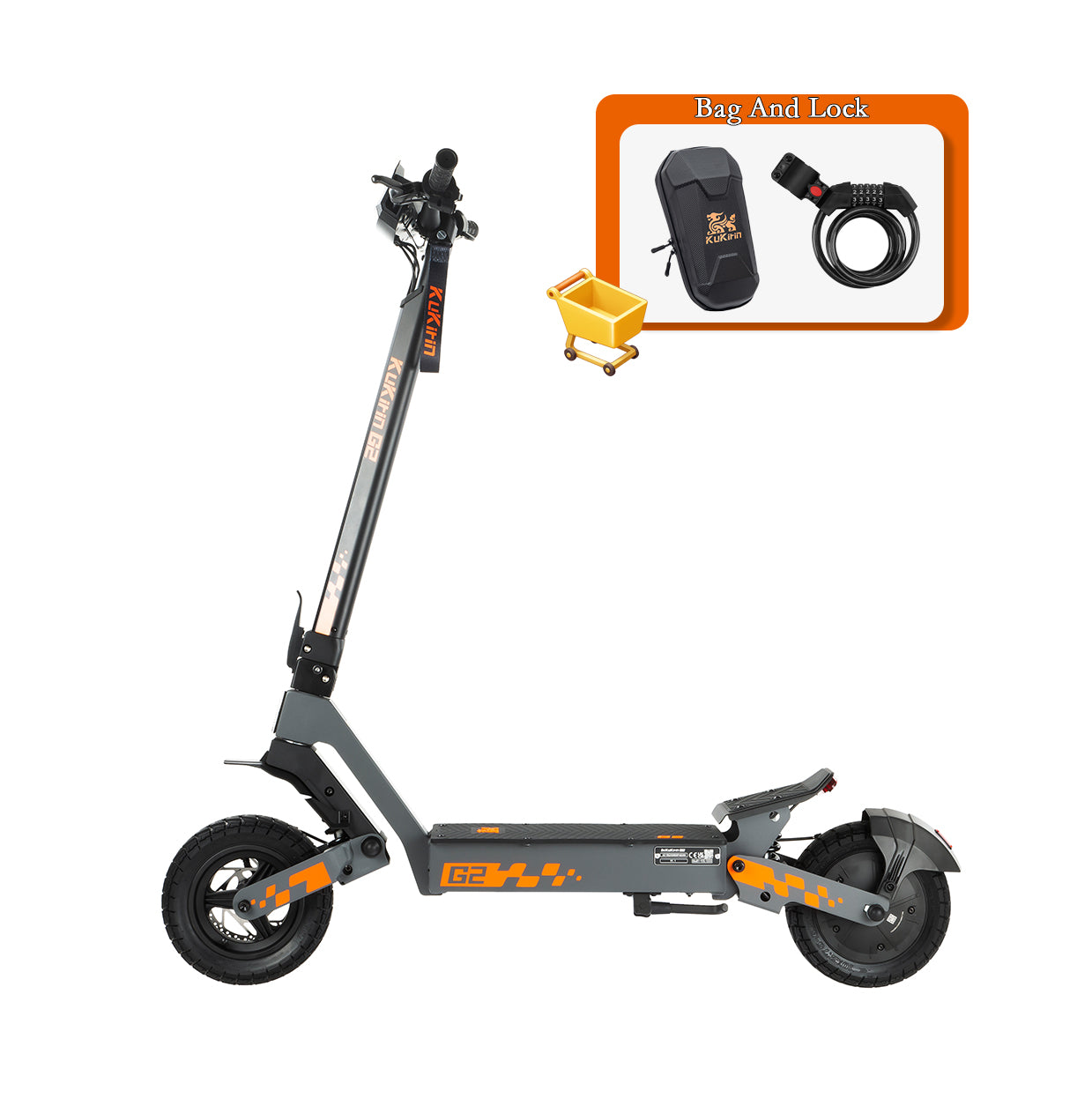 KUKIRIN G2 trottinette electrique — vue 4
