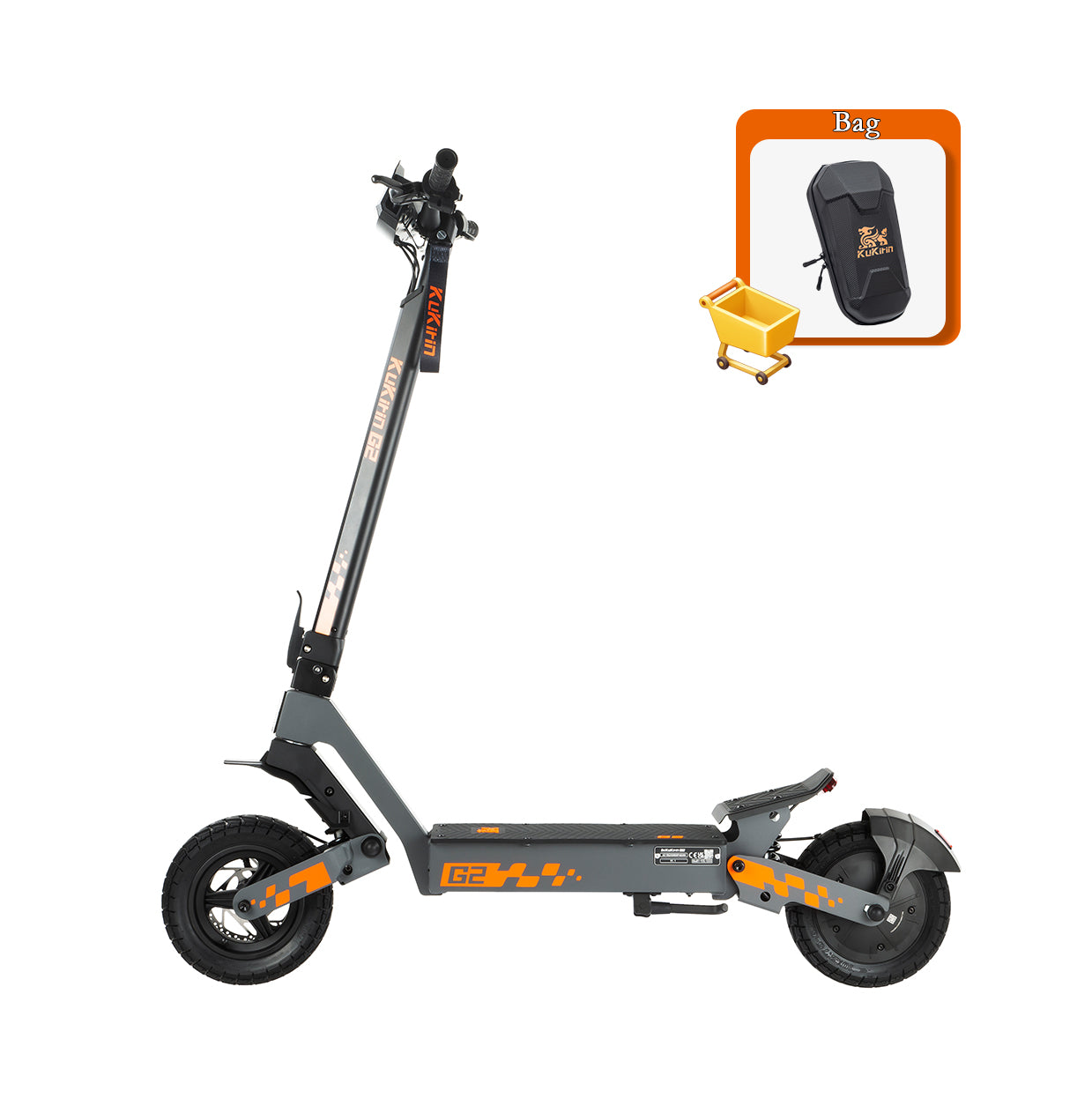 KUKIRIN G2 trottinette electrique — vue 3