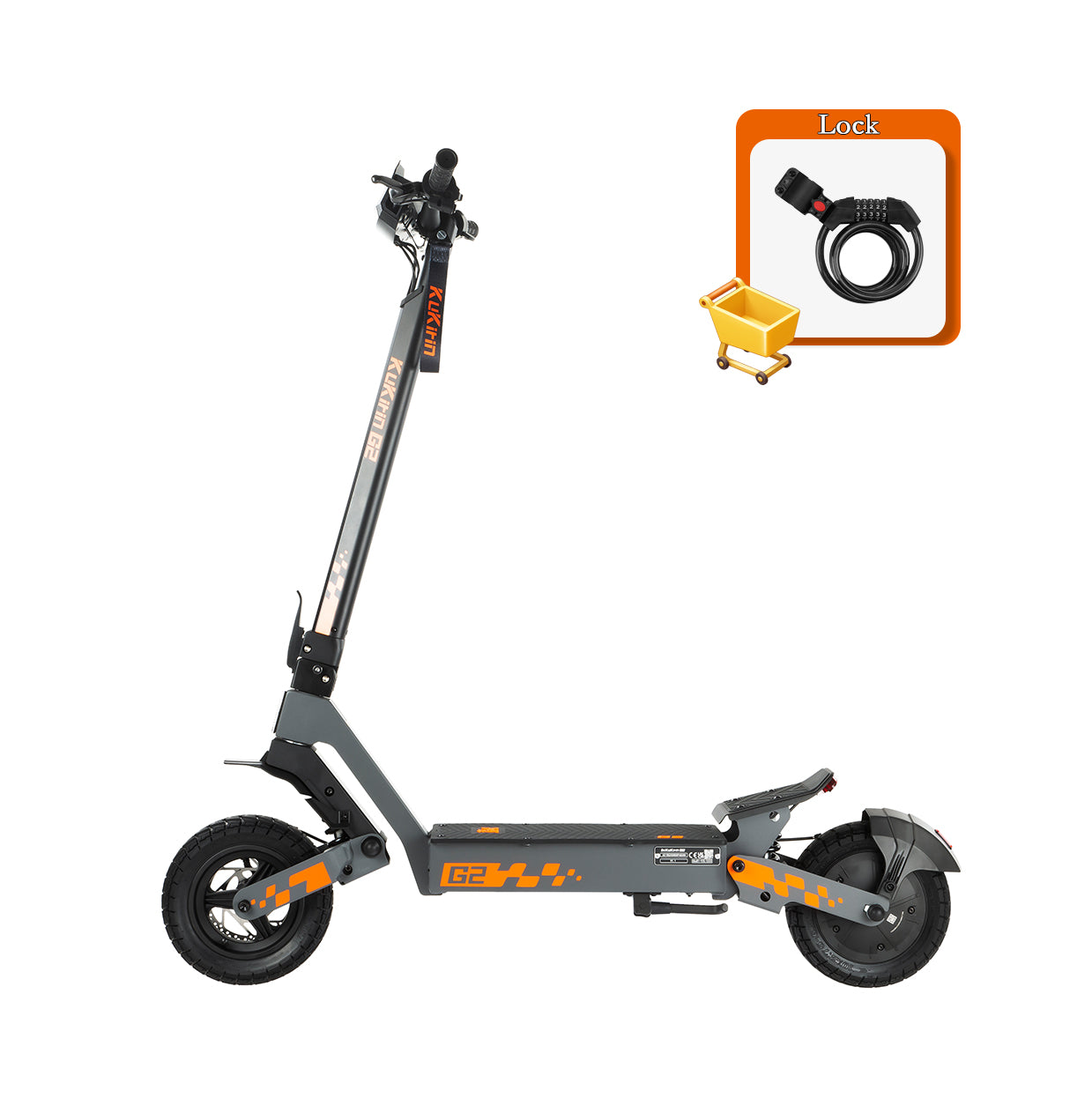KUKIRIN G2 trottinette electrique — vue 2