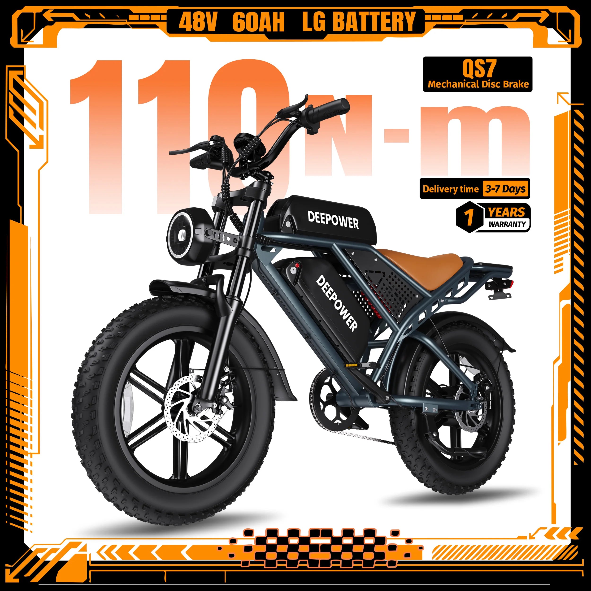 EBYCCO — Vélo électrique double moteur 2000W premium