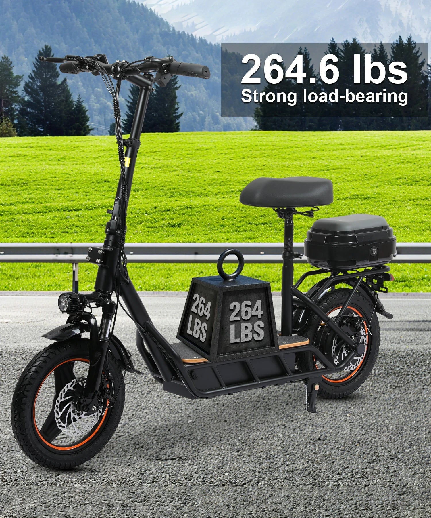 Scootidoo H14 trottinette electrique — vue 6