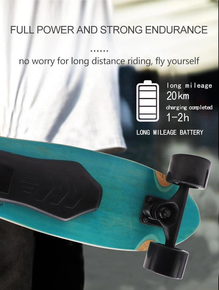 JKING Mini - Skateboard électrique compact débutant
