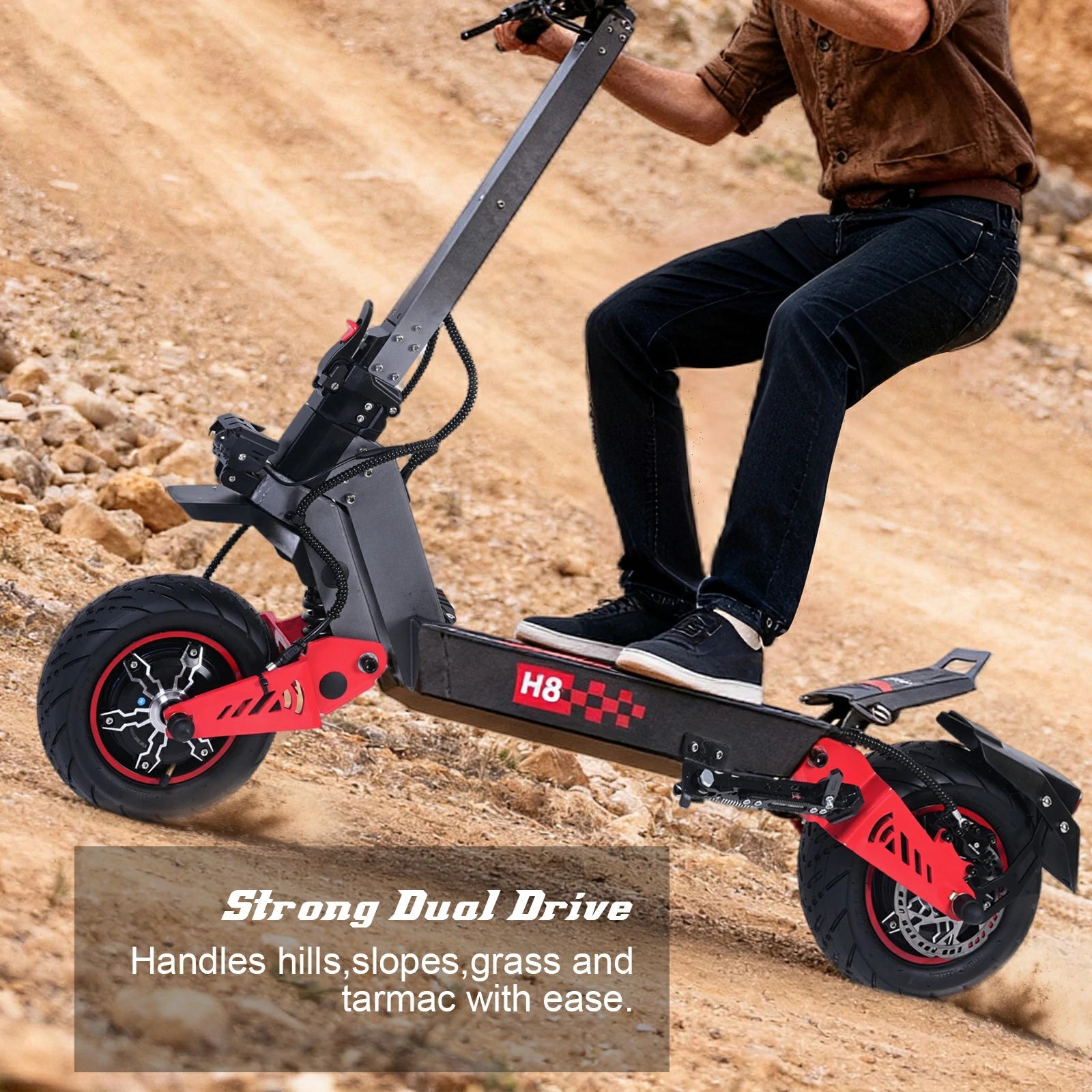 Scootidoo H08 Hyper trottinette electrique — vue 6