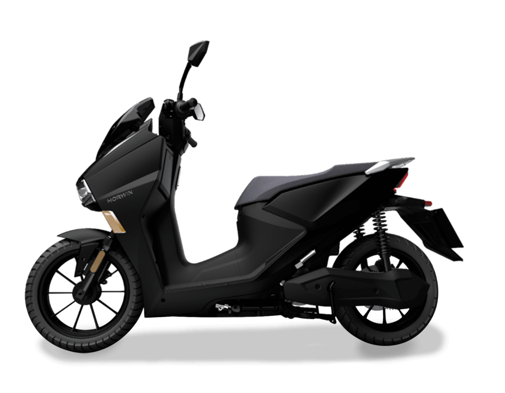 Horwin SK3 — Équivalent 125cc électrique 6.2 kW — 160 km autonomie