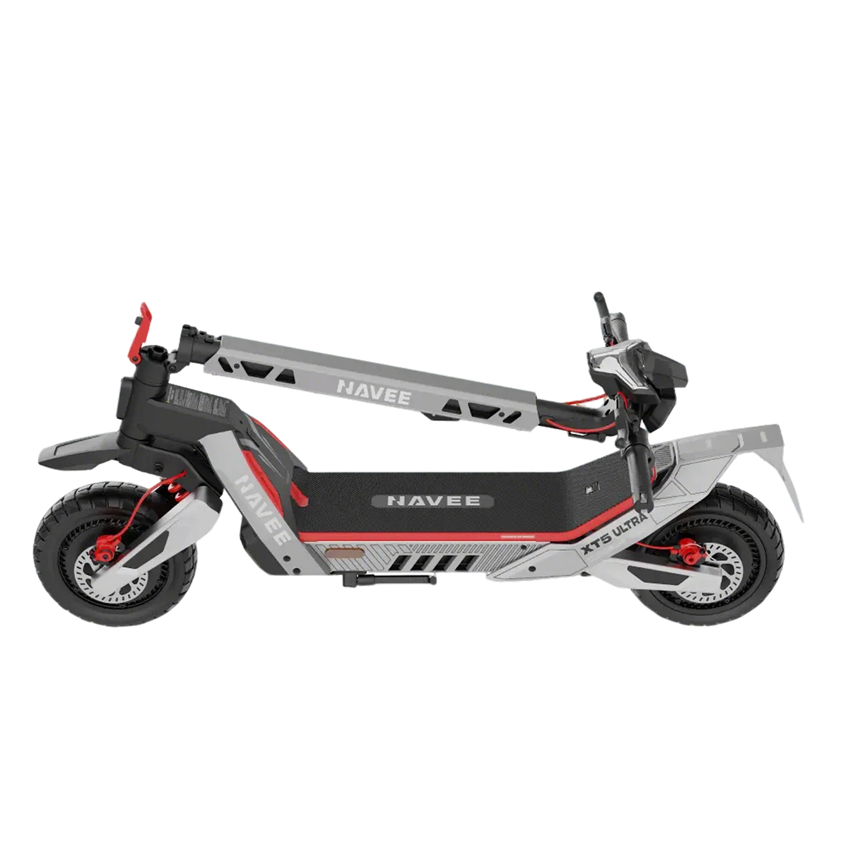 NAVEE XT5 Ultra pliée, vue latérale