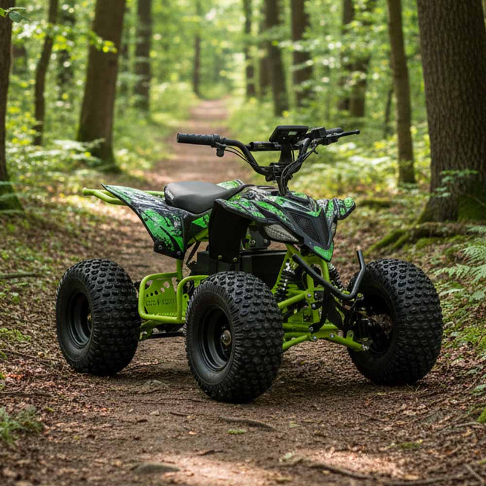 Eco-Rider Shredder 48 — Quad électrique 1000W — 30 km autonomie