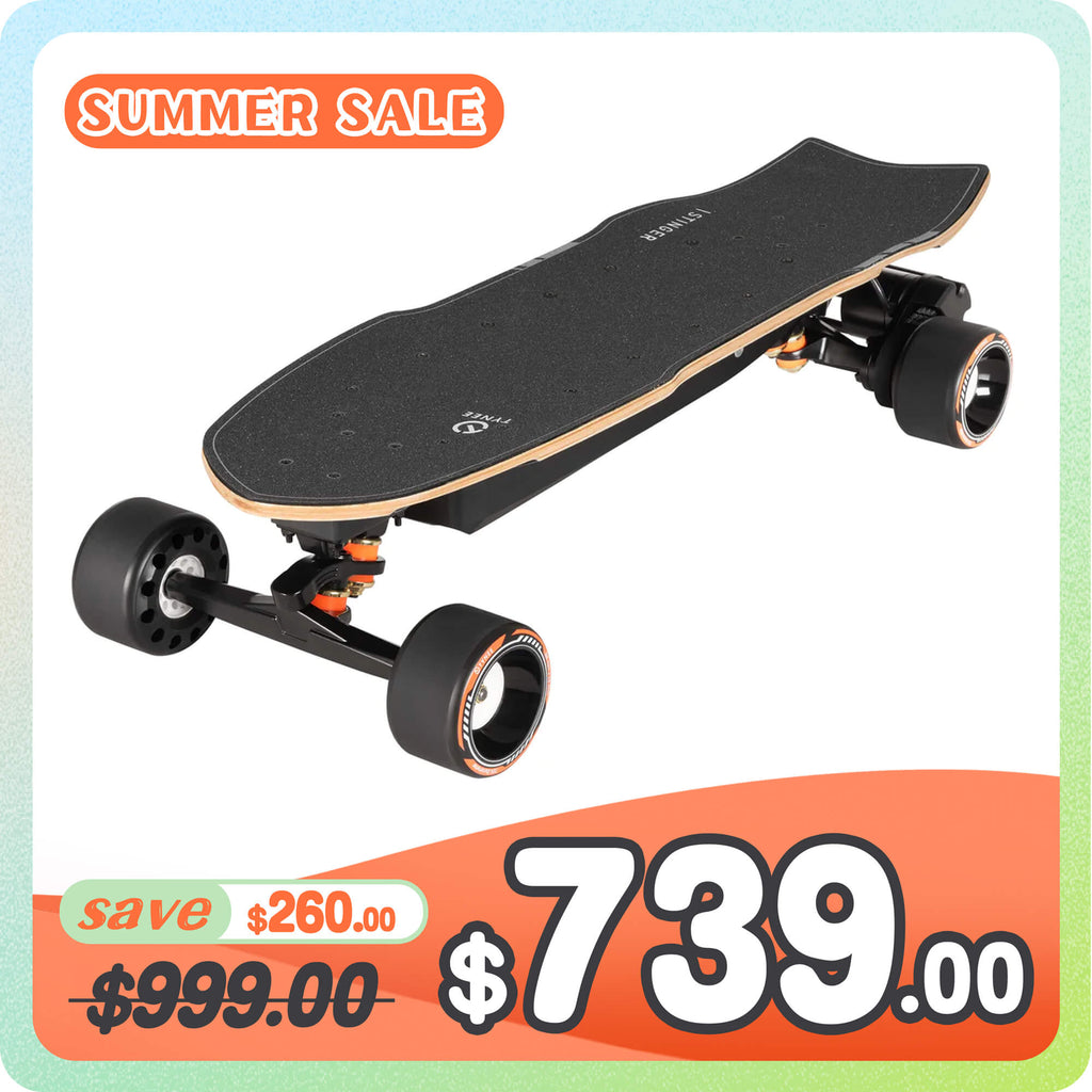 Tynee Stinger — Skateboard électrique street — 35 km autonomie