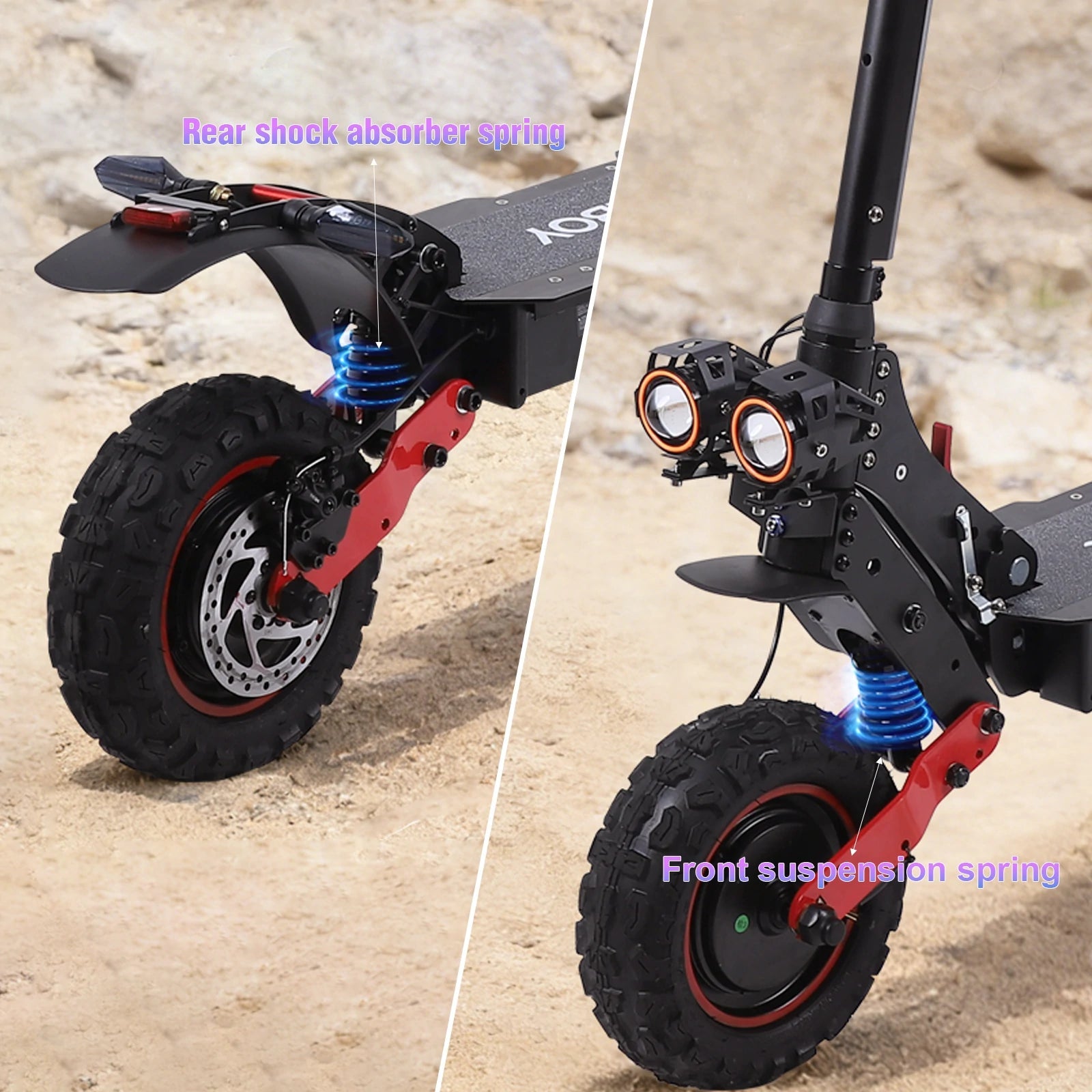 Scootidoo H6 trottinette electrique — vue 6