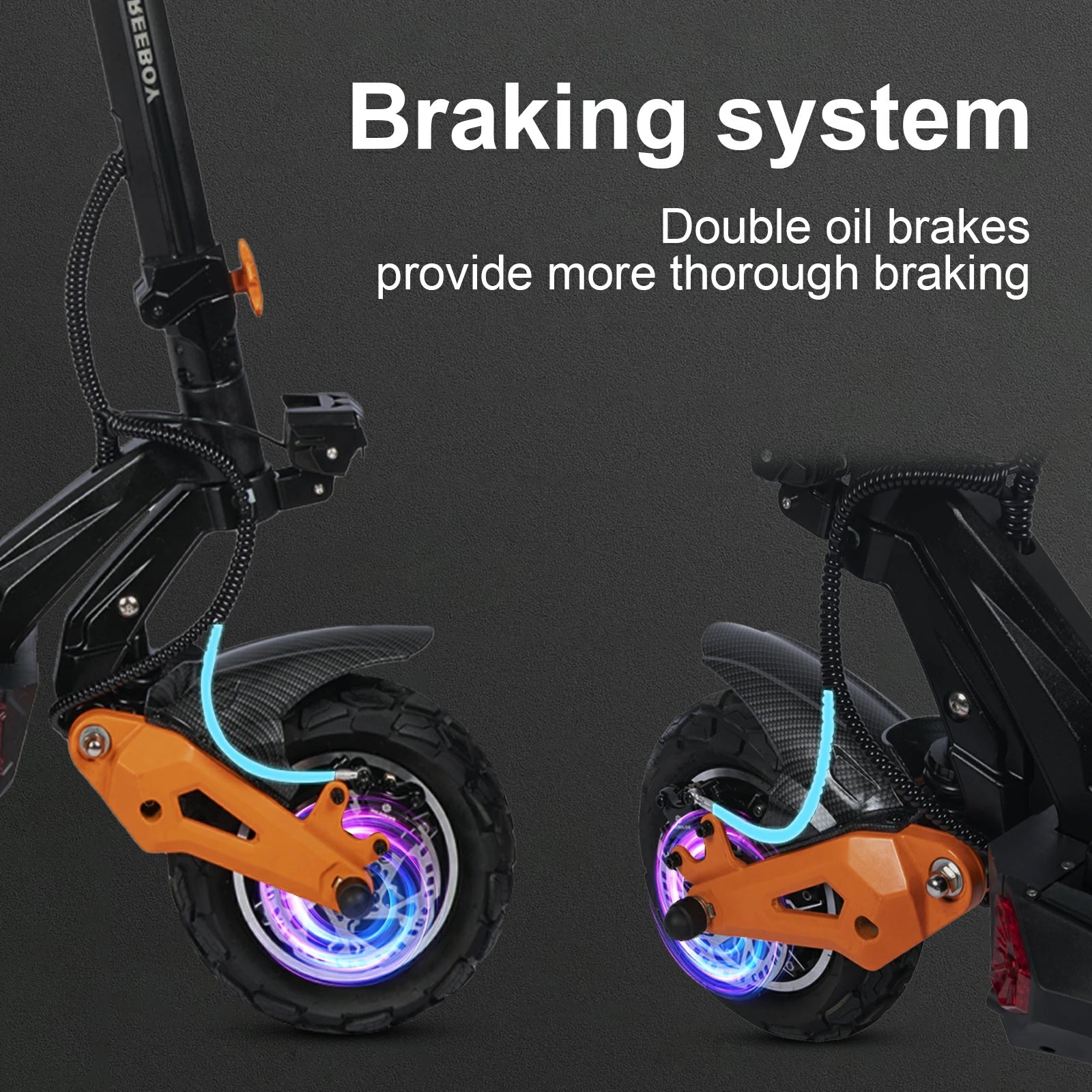 Scootidoo H9 Hyper trottinette electrique — vue 6