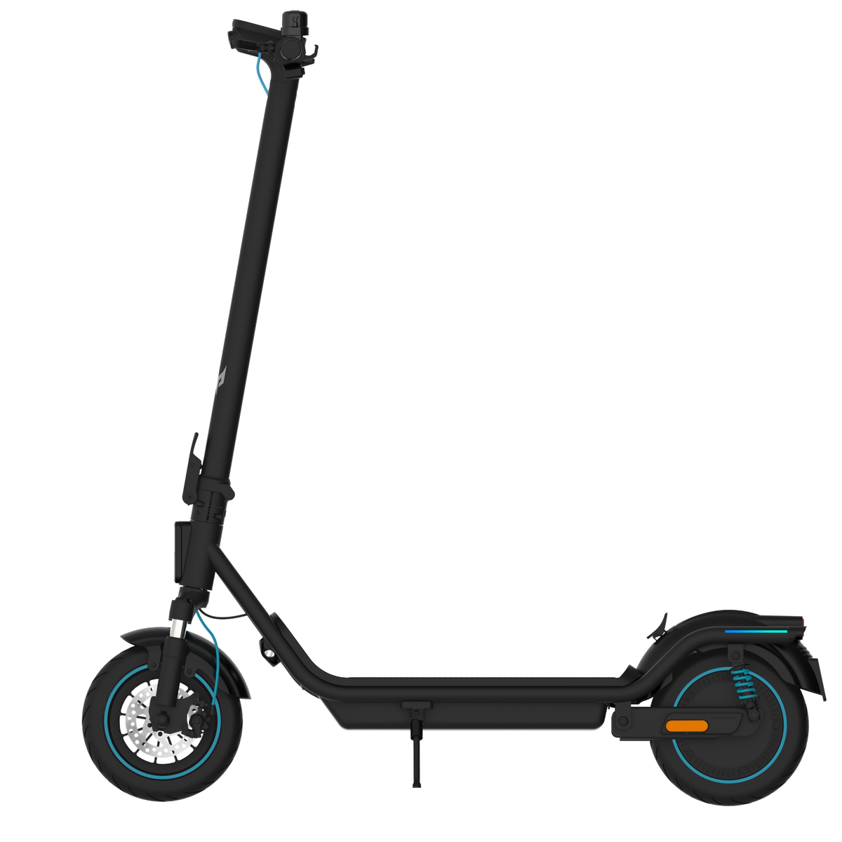 Acer Predator ES Storm Pro, trottinette électrique noire vue de profil