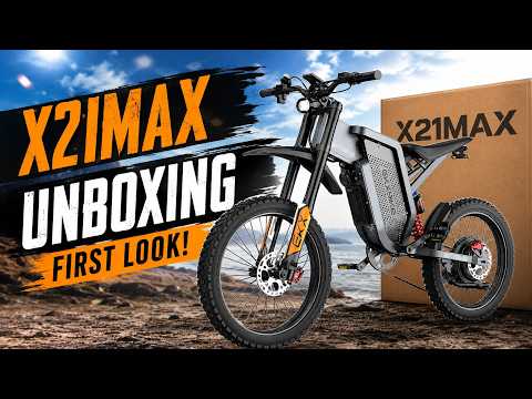 Vidéo officielle EKX X21MAX : déballage du dirt bike et présentation du modèle