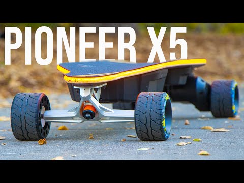 Vidéo de présentation et d’essai du WowGo Pioneer X5 par DIY esk8 Builders