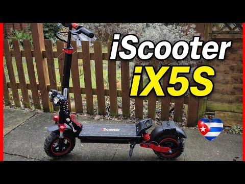 Vidéo de présentation et d’essai de la trottinette électrique iScooter iX5S par Soto-Tek