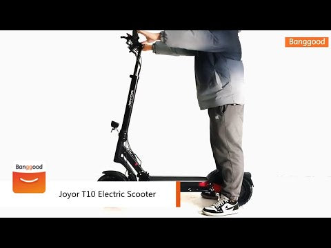 Vidéo d’assemblage de la trottinette électrique Joyor T10 — source Shop on Banggood