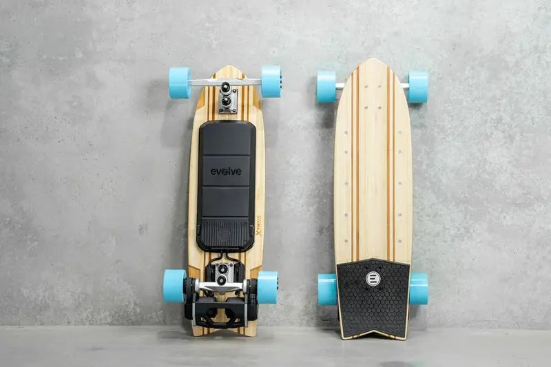 Evolve Stoke X — Skateboard électrique commuter — 25 km autonomie