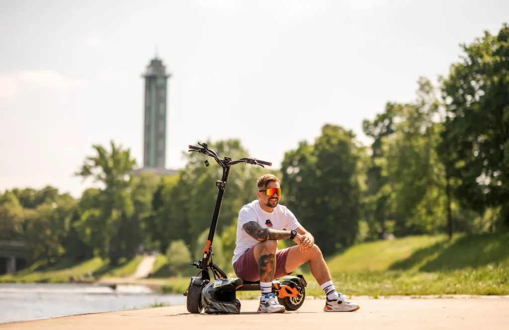 Teverun Blade GT2 trottinette electrique — vue 2
