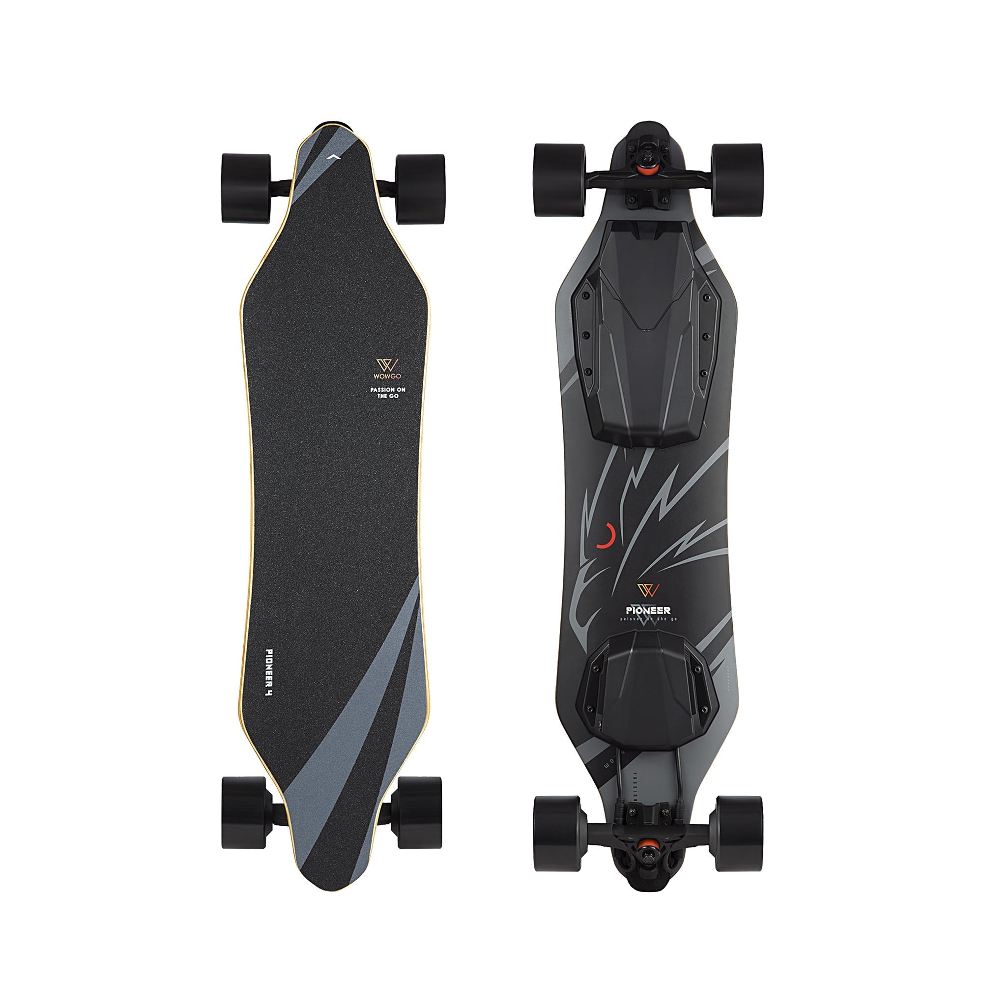 WowGo Pioneer 4 - Elektro-Skateboard Longboard