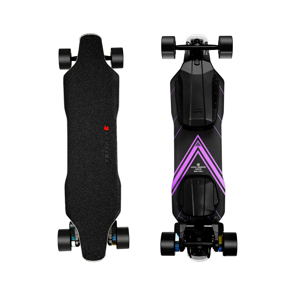 Backfire Zealot S3 — Skateboard électrique longboard — 40 km autonomie