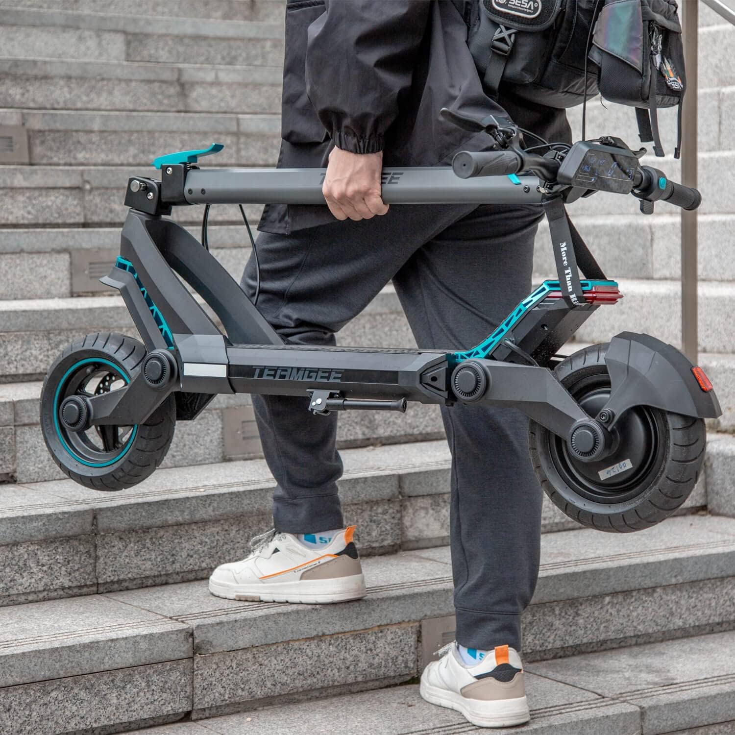 TEAMGEE G3 FOLDABLE ELECTRIC SCOOTER - ScootiBoo