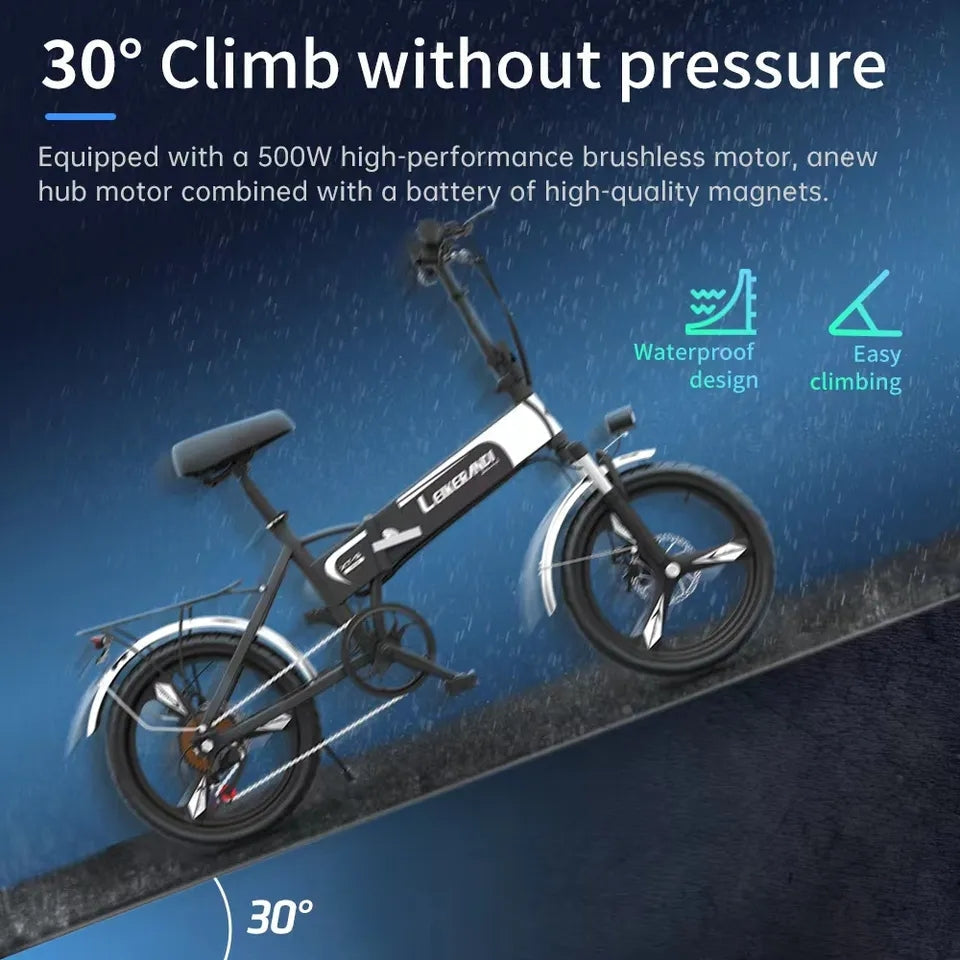 LEIKERANDI XT-5 vélo électrique — vue 2