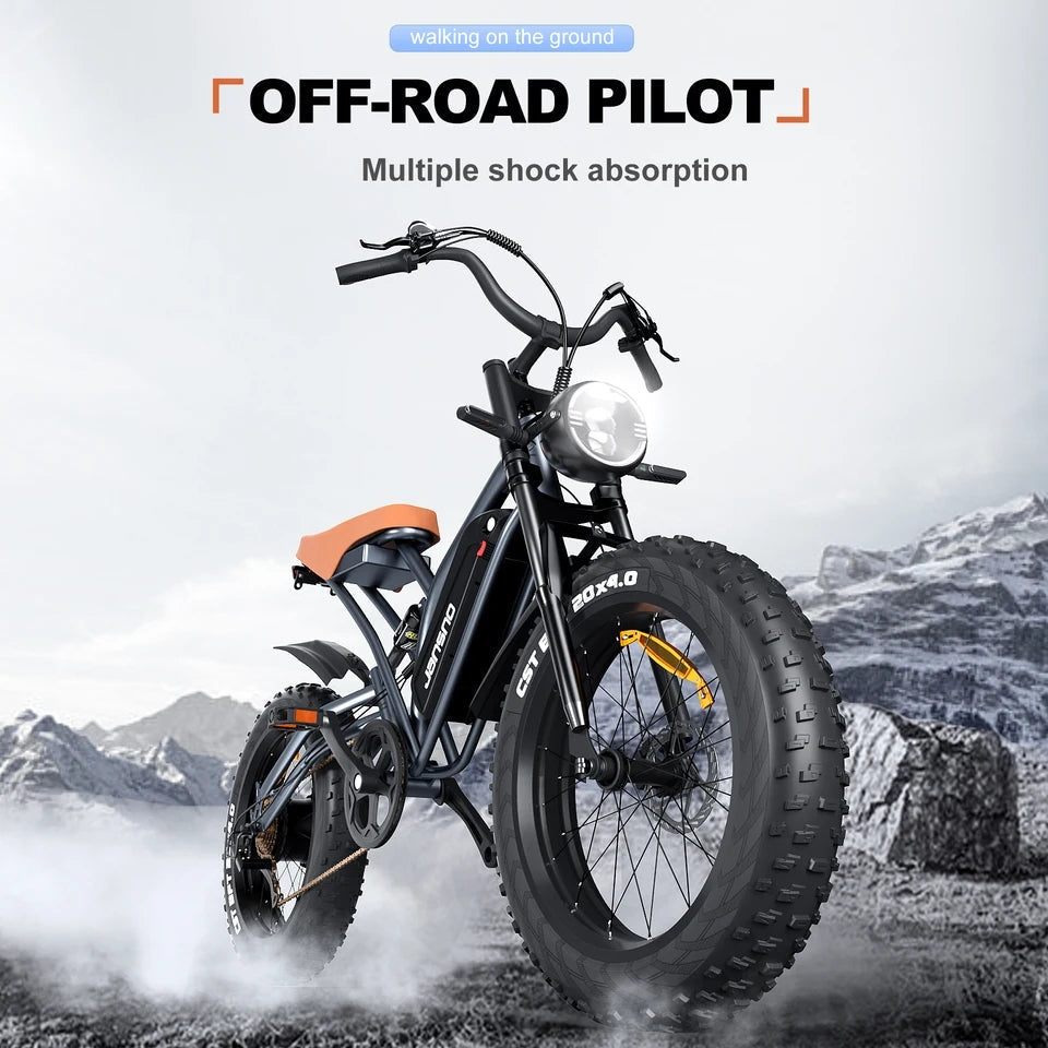 JANSNO X50 vélo électrique — vue 2